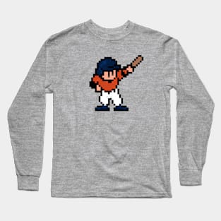 8-Bit Home Run - Houston Long Sleeve T-Shirt